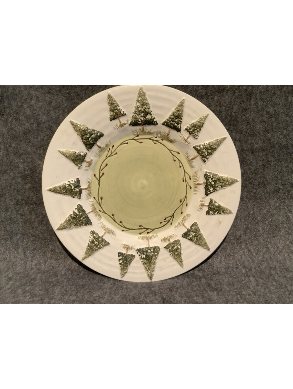 Yankee Candle 7.75”W Ceramic Candle Plate
